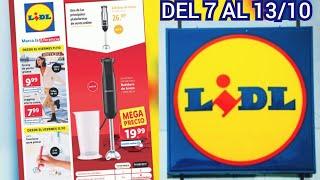  LIDL BAZAR | NUEVO FOLLETO | DEL LUNES 7 AL DOMINGO 13 DE OCTUBRE | MEGA PRECIO