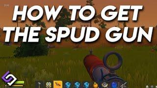 How to Get The Spud Gun - Scrap Mechanic Survival