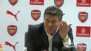 Walter Mazzarri reaction Arsenal v Watford