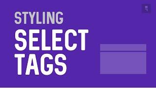 Style Select Tag with CSS