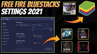 Free Fire Bluestacks Settings 2021 || 1GB, 2GB, 4GB, RAM, Bluestacks Best Settings For Free Fire!!