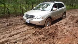 Lexus 330 stuck in mud at Kompung cham #2