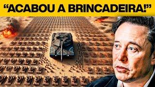 Elon Musk acabou de enviar a Israel uma arma militar que pode destruir as forças do Irã!