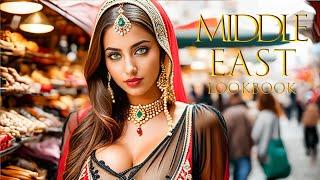 [4K] AI Lookbook Middle East Beautiful Girl Model Video-Spice Bazaar