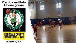 Celtics vs Nets | Rockdale County 12U Rec Basketball Game