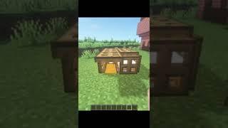 I Gave Challenge To Noob And Pro To Build A Smallest House In Minecraft #Shorts