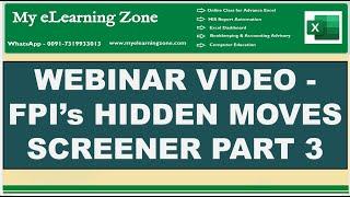 Webinar Video - FPI's Hidden Moves Screener Part 3