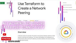 Use Terraform to Create a Network Peering with Explanation | Qwiklabs | Google Cloud Skills Boost