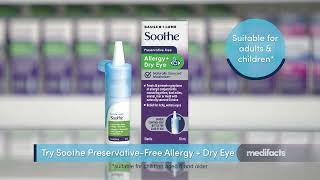 Bausch + Lomb Soothe featured by Medifacts Canada