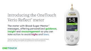 Introducing the OneTouch Verio Reflect® meter