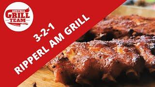 3-2-1 Ripperl am Grill als einfache Anleitung | Beste Spareribs