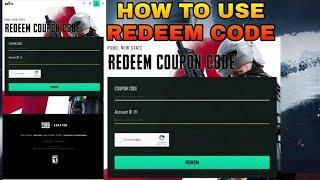 Pubg new state today new redeem code | Pubg new state promo code | redeem code Pubg | Pubg mobile