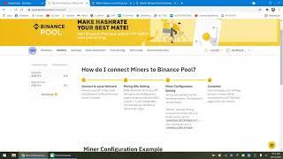 Binance Mining Pool Setup in Hindi/Urdu | How To Mine Bitcoin/Bitcoin Cash/Ethereum On Binance Pool