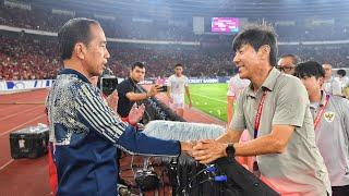 Presiden Jokowi Saksikan Pertandingan Timnas Indonesia Melawan Australia, Jakarta, 10 September 2024