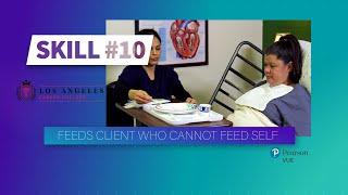 LACC - CNA Skill #10 - Feeds Client Who Cannot Feed Self