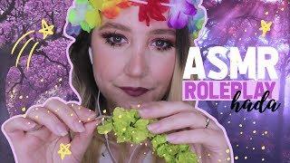 ASMR - Hada te cura ! susurros + brushing + tapping + water sounds