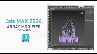 3ds Max 2024 - Array-Modifikator | erklärt