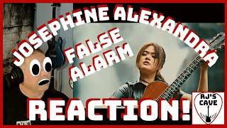 FIRST TIME REACTION! JOSEPHINE ALEXANDRA NEW SONG FALSE ALARM! #alipers #joser #josephinealexandra