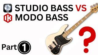 MODO BASS vs Logic Studio Bass Part 1 Overview & Features IK Multimedia - Logic Pro 11