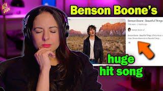 Now I Get Why Benson Boone's 'Beautiful Things' is a Global Hit | Lyric Vid Reaction/Analysis