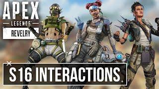 NEW Lifeline's ALL Interactions Voice Lines Season 16 - Apex Legends