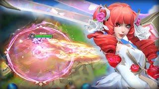 Crystal Rose Gwen Gameplay (Quadra Kill Bonus) - Build & Runes - Wild Rift