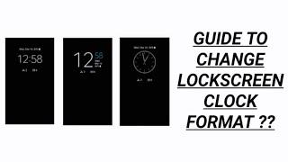 CHANGE CLOCK FORMAT IN redmi 9a