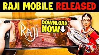 India's *BIGGEST* Game Released For Android  | RAJI MOBILE Is Here  | Download Process + Reaction