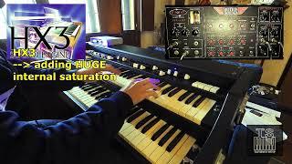 HX3 Organ & Motion Sound R3 147 - HX3 internal tube amp simulation - Rock Mode_01 @B0VIST