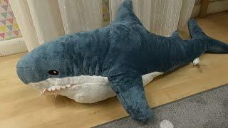 IKEA BLAHAJ SOFT TOY SHARK REVIEW TOYS REVIEWS IKEA SHOP WITH ME SHOPPING PRODUCTS CLOSER LOOK