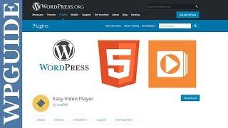 How to Embed a Video with Easy Video Player WordPress Plugin