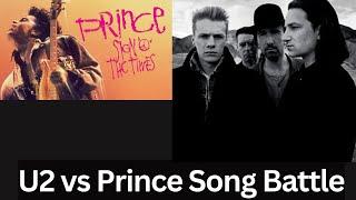 Husband & Wife Reaction to U2- With Or Without You vs Prince - Sign o The Times Epic Song Battle!