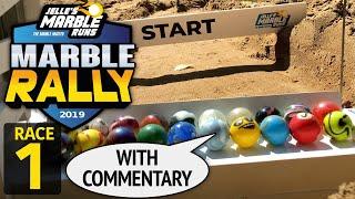 Jelle's Marble Runs: Sand Marble Rally 2019 Race 1