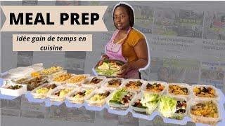 Je prepare pour toute la semaine idee meal prep:idée menus pour la semaine