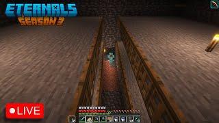 1 CHUNK CREEPER FARM | Eternals SMP Season 3  LIVE