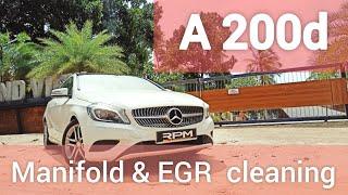 MercedesBenz A200d | Manifold & EGR cleaning