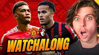 MAN UNITED 0-3 BOURNEMOUTH PREMIER LEAGUE 24/25 WATCHALONG