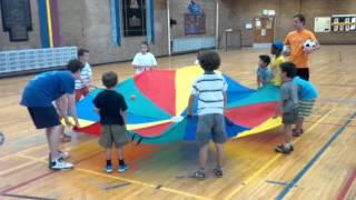 Parachute Games at Laurus Summer Camp - Week 1 2013