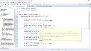 Java Scanner Input Tutorial - Read String and Primitive Types Input