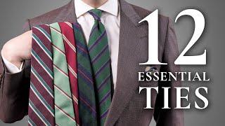 12 Ties Every Man Should Invest In - Essential & Best Men's Neckties