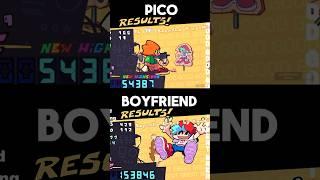 FNF Result Screen Pico VS BF Comparison!