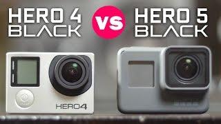 GoPro Hero 5 Black vs Hero 4 Black