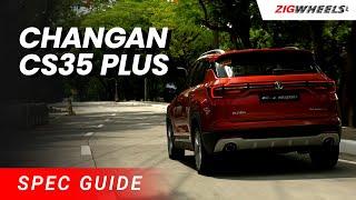 Changan CS35 Plus Spec Guide | Zigwheels.Ph