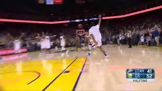 Stephen Curry half court shot vs. Utah