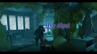 Half life Alyx: Combine try to talk to Alyx