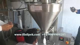 #Semi Automatic One Head #Powder Filling Machine, #pouchpacking  - Filsilpek - +919054294961