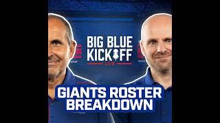 Big Blue Kickoff Live 6/14 | Giants Roster Breakdown