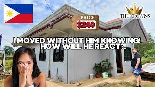 Finally a New Home!  What You can Get for 13,500 PHP in Panglao, Philippines!“ / The Crowns Vlog