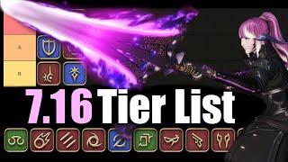 7.11 Tier List | Power/Meta Ranking | FFXIV Dawntrail