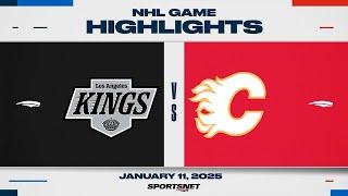 NHL Highlights | Kings vs. Flames - January 11, 2025